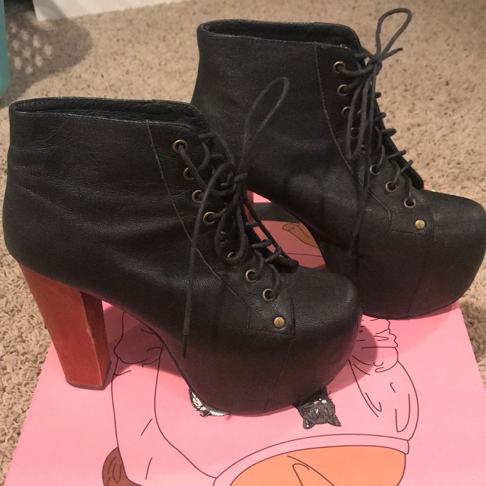 Jeffrey Campbell Lita Boot Leather